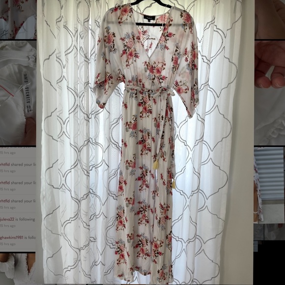 NWT Aakaa floral dress, size small - Picture 2 of 4